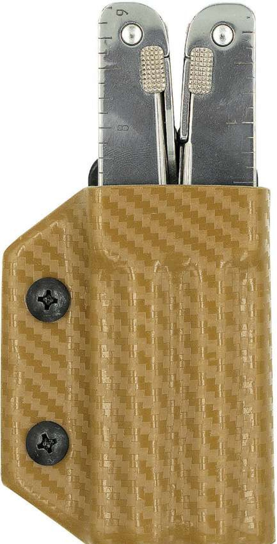 Tools * | Clp049 Clip & Carry Victorinox Swisstool Sheath Brown Best-Selling