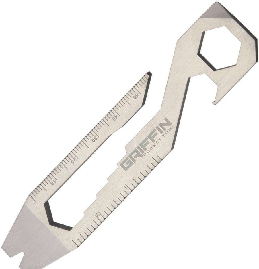 Tools * | Gptxltim Griffin Pocket Tool Gpt Xl Multi Tool Titanium Metric Best Sale