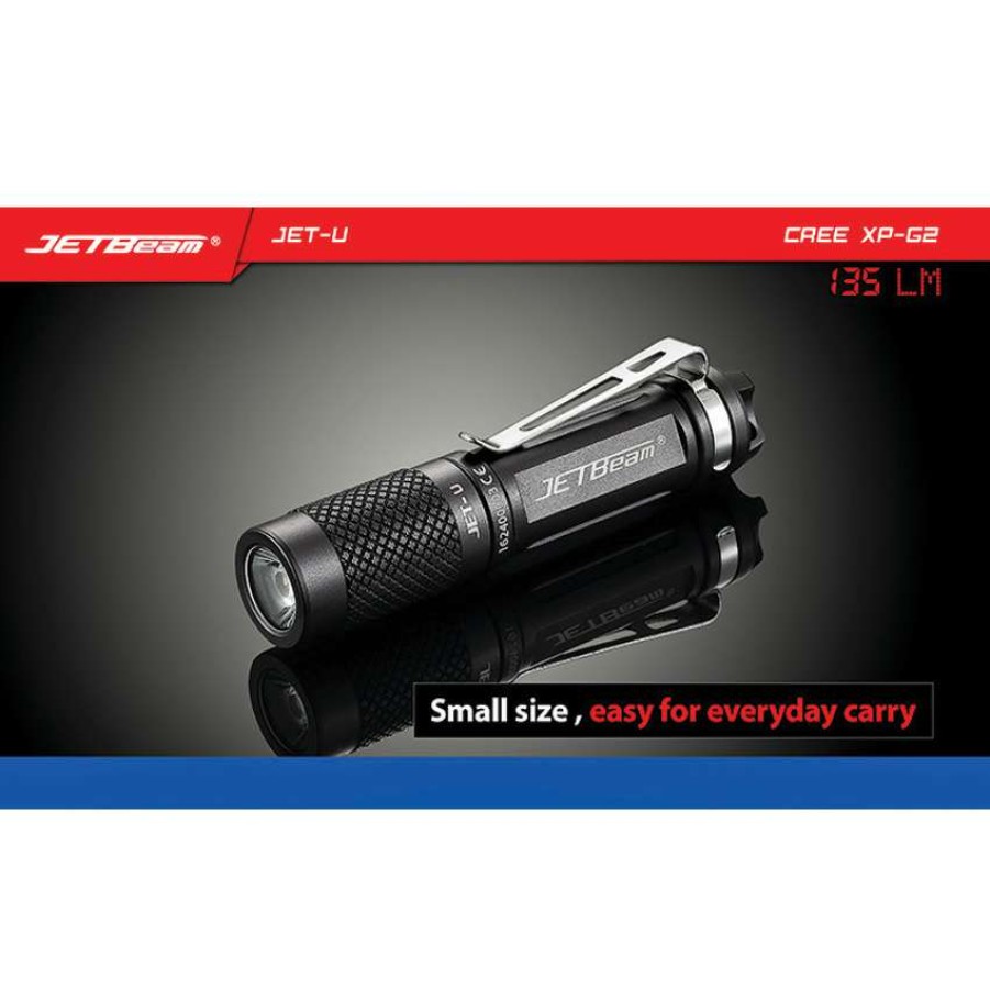 Tools * | Jetu Jetbeam Jet-U Led Flashlight New In