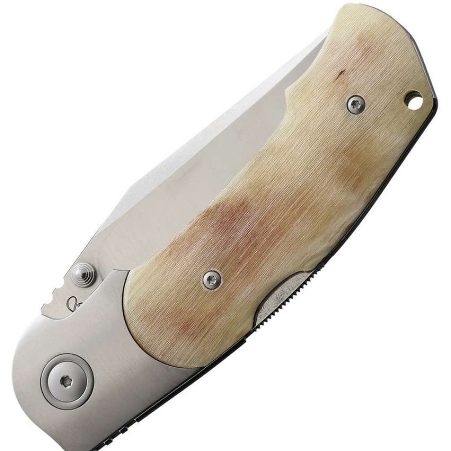 Knives * | Online V5986Mo Viper Turn Lockback Pocket Knife Ram Horn