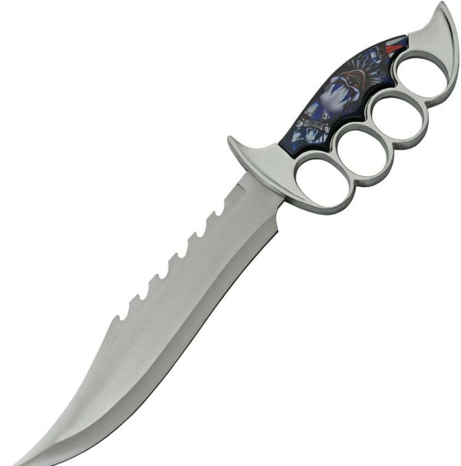 Knives * | Top Sellers Cn211531Cl Crazy Clown Bowie Knife