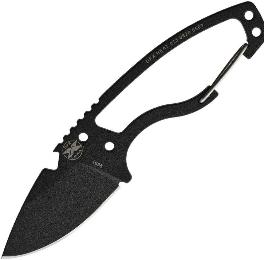 Knives * | Quick Delivery Dpxhtx023 Dpx Gear Heat Hiker Knife Black