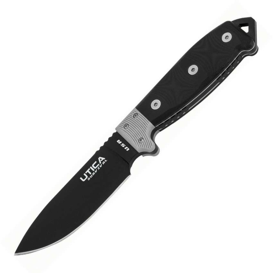 Knives * | 100% Guarantee Utk11Utks4 Utica Stealth Iv Fixed Blade Knife