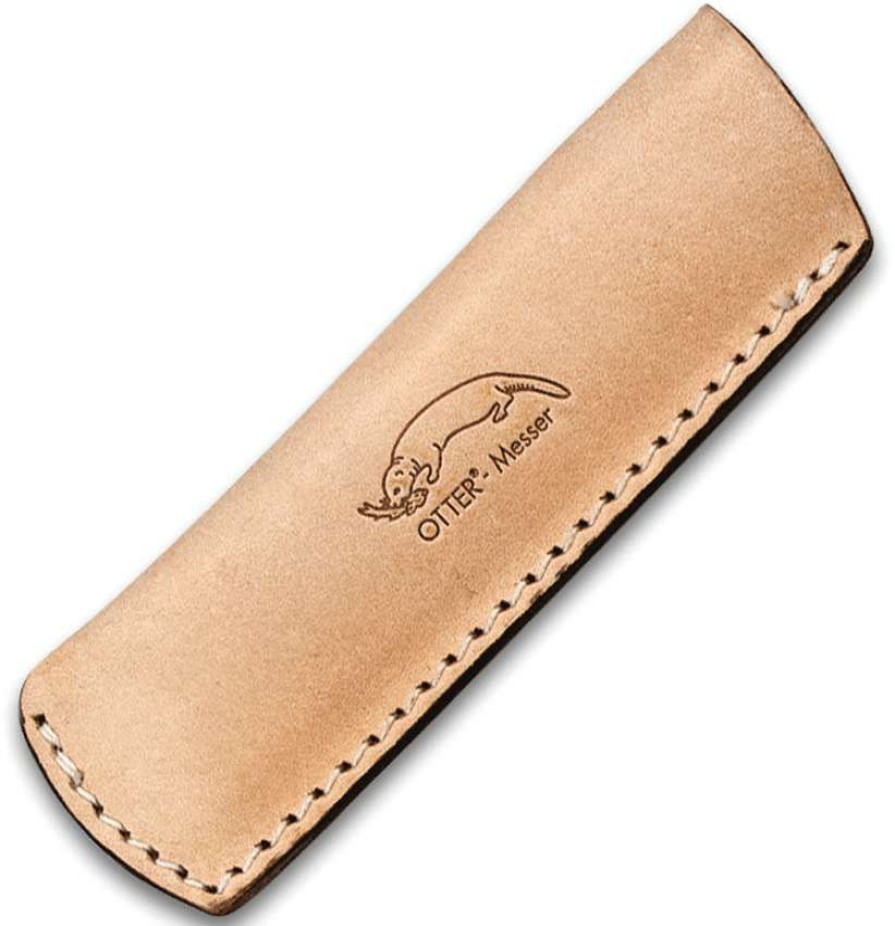 Knife Care * | Ottle04Na Otter-Messer Mercator Leather Sheath 100% Guarantee