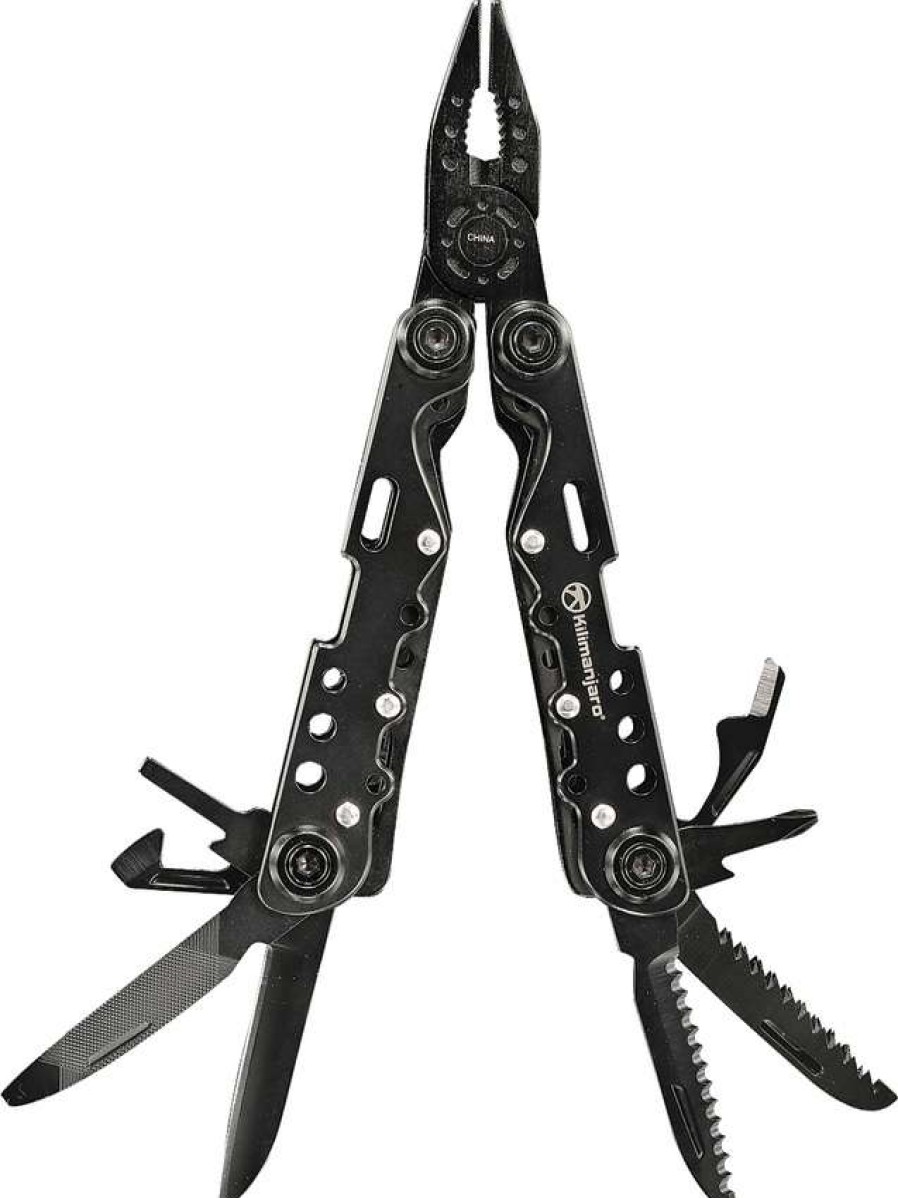 Tools * | Kj910053 Kilimanjaro Ballast Multi-Tool Black 100% Guarantee