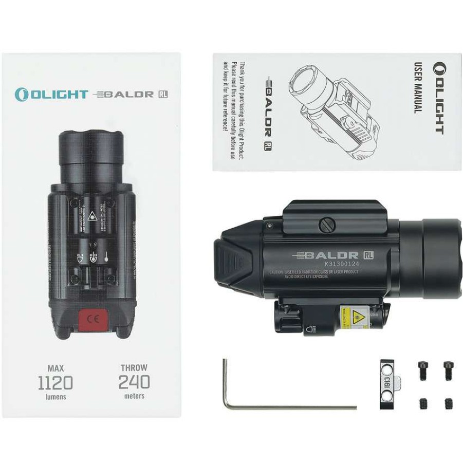 Tools * | Oltbldrrlbk Olight Baldr Tactical Light Rl Black Online Sale