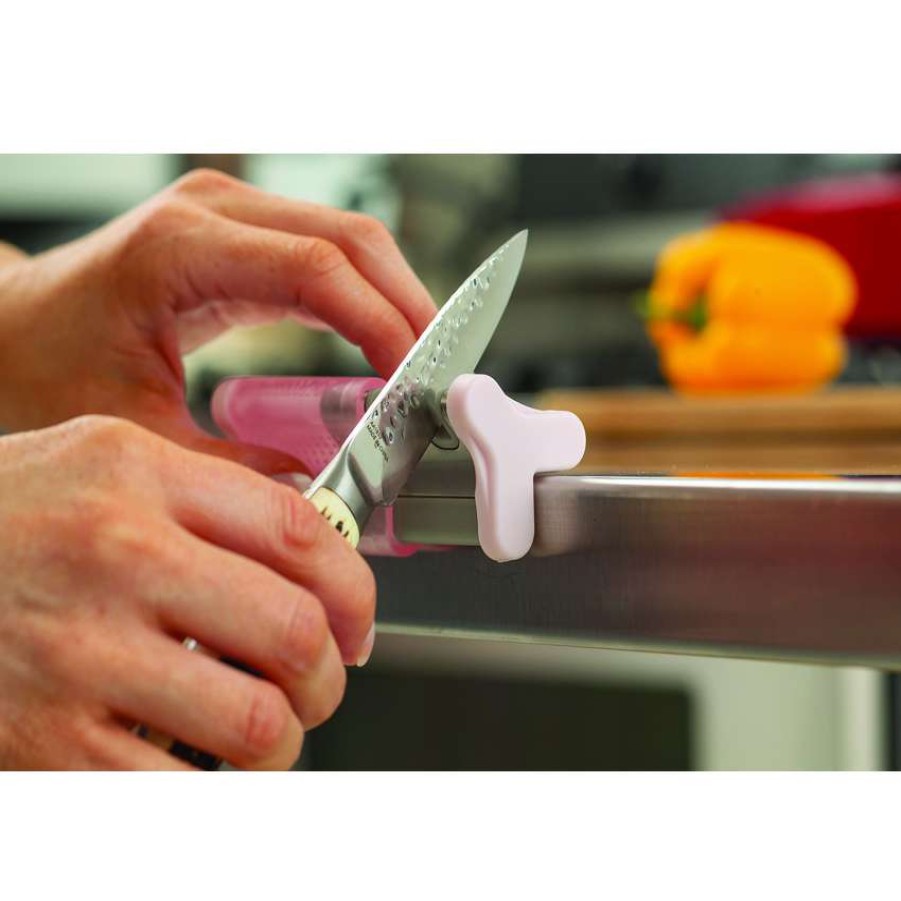 Knife Care * | Ac51134 Smith'S Slide Sharp 2 Sharpener Pink Online Sale