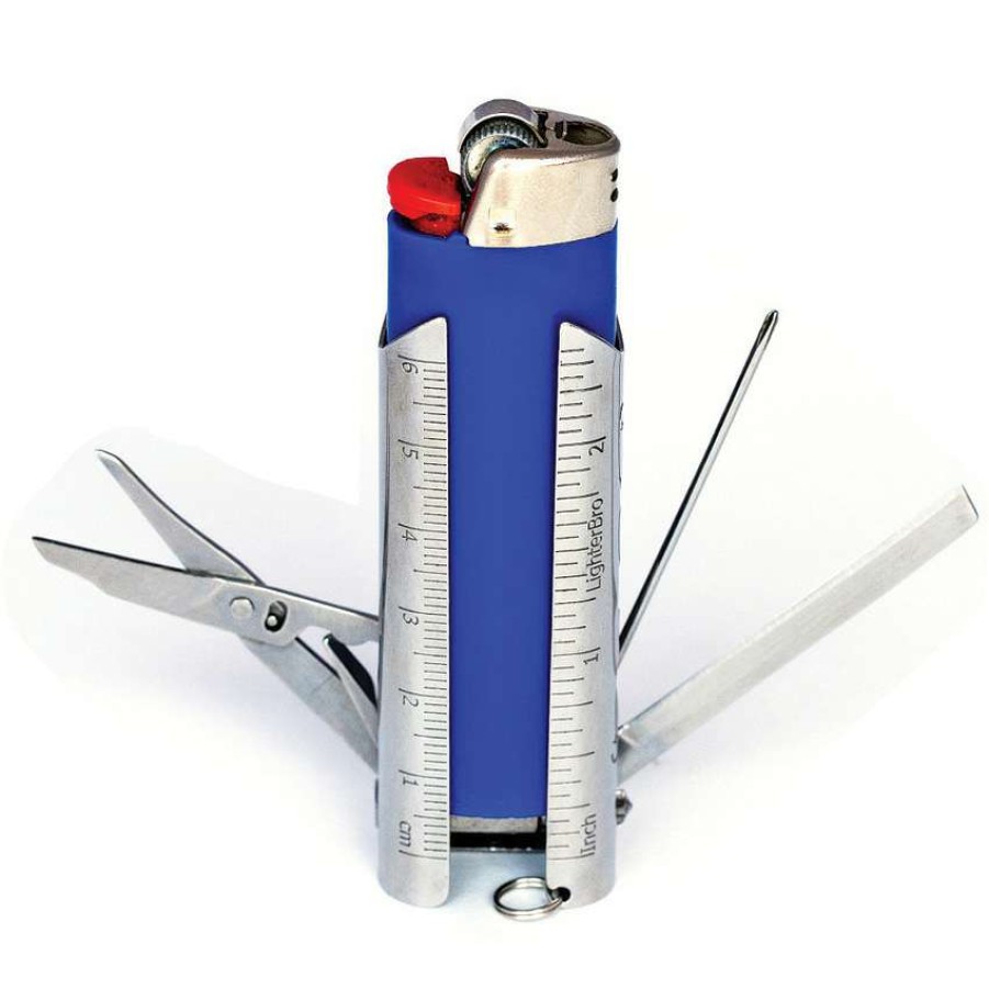 Tools * | Lb015Pg Lighter Bro Lighter Bro Pro Silver Multi-Tool Excellent