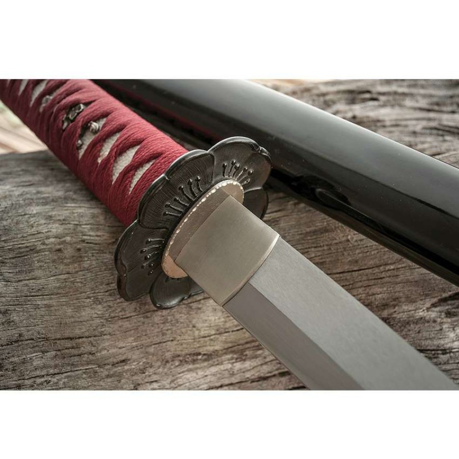 Knives * | Closeout Sale Drk35190 Dragon King Spring Flower Katana Sword