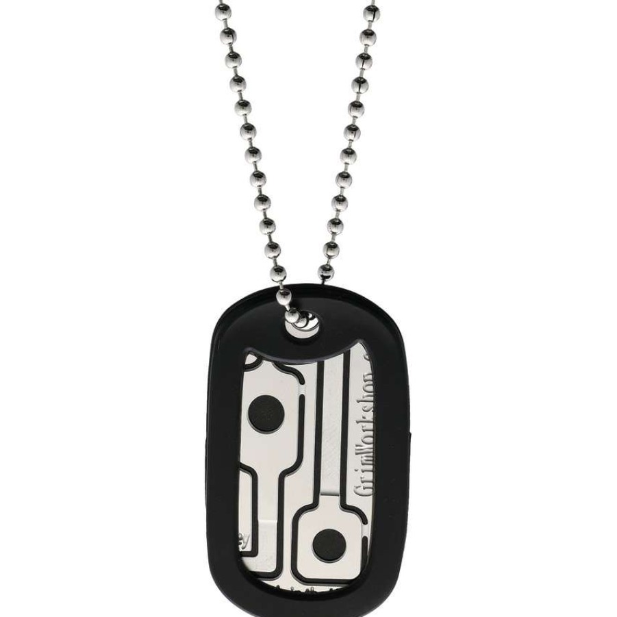 Tools * | Gritag003 Grim Workshop Escape And Evasion Dog Tag New In