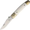 Knives * | Online Sales Betbbma0042 Betyar Maskara Linerlock Pocket Knife White