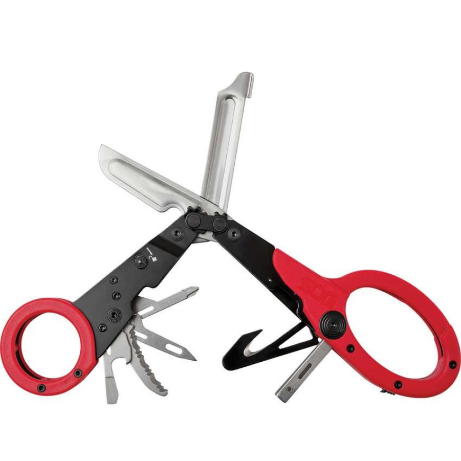 Tools * | Sog231250243 Sog Parashears Multi Tool Red Flash Sale