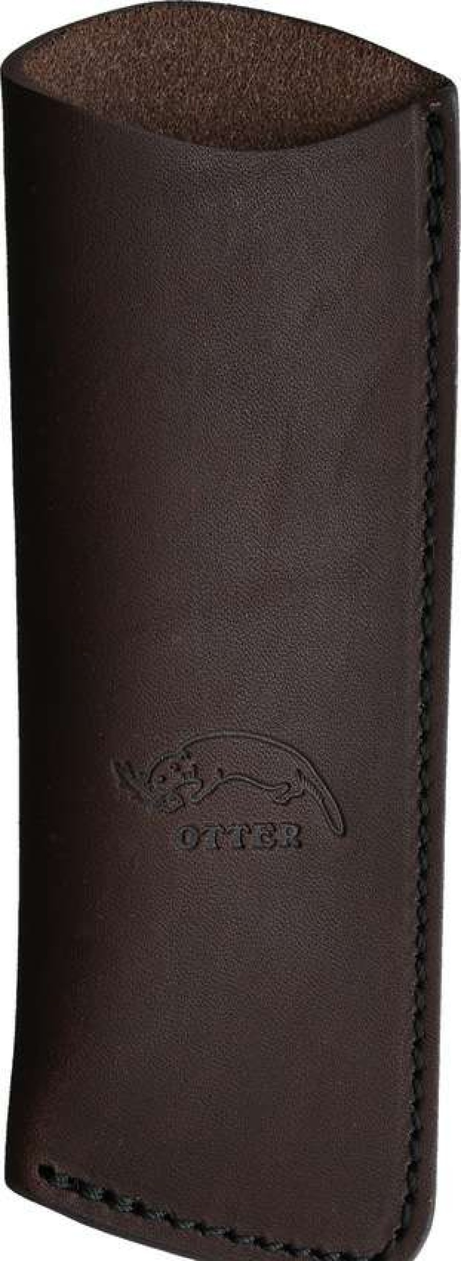 Knife Care * | Ottle04Db Otter-Messer Leather Case Size 04 Folding Knife Sheath Best Sale