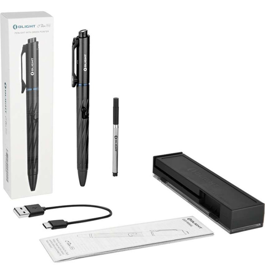 Tools * | Oltopenprobk Olight O-Pen Pro Penlight Black New In