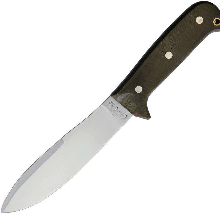 Knives * | Top Selling Ccqc0113Odg Cougar Creek Wilderness Survivor Knife Od Green