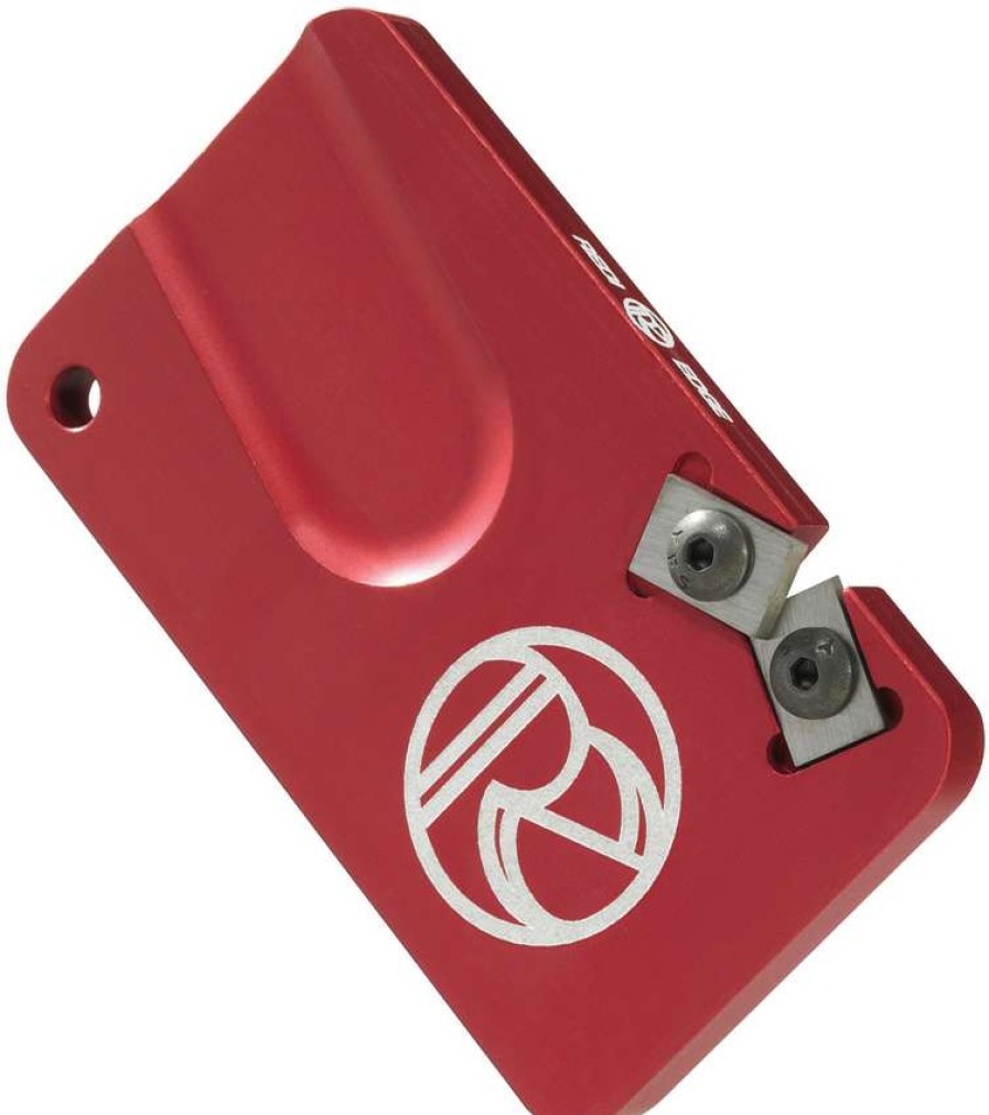 Knife Care * | Re34091 Redi Edge Pocket Sharpener Red Best-Selling