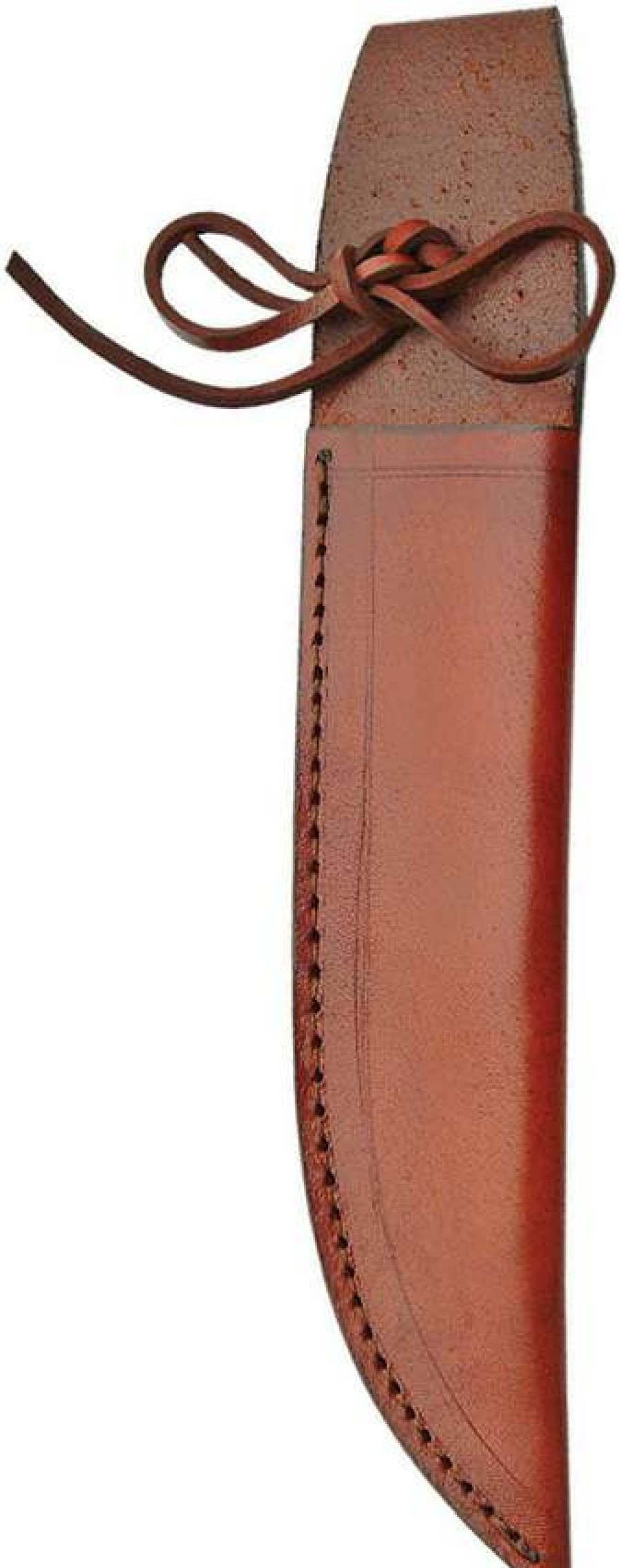 Knife Care * | Sh1159 Brown Leather Fixed Blade Knife Sheath 7 Inch Best Sale