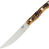 Knives * | Tendy Style Ba12062Bas Bark River Kalahari Mini Sportsman Knife Antique Stag Bone