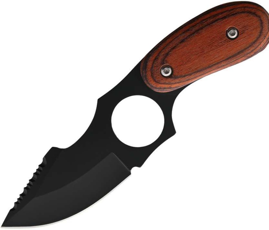 Knives * | Closeout Sale Stt226098Bk S-Tec Fixed Blade Knife