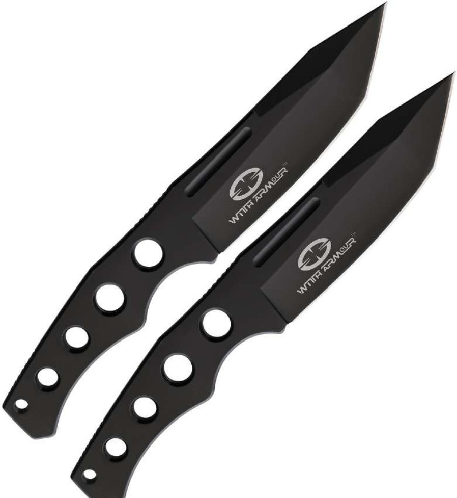 Knives * | Special War058Bk Witharmour Aces Throwing Knife Set